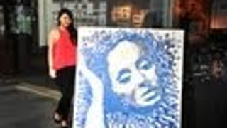 Watch This Girl Incredibly Paint a Portrait of Adele with Burning Candles
